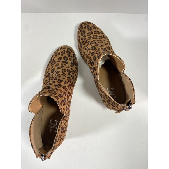 Ankle Boot Womens Leopard Journey Collection Footwear Livvy Size 8 - Picture 7 of 11